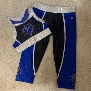 Cheer Athletics Cheerleading Warmup Uniform Size M